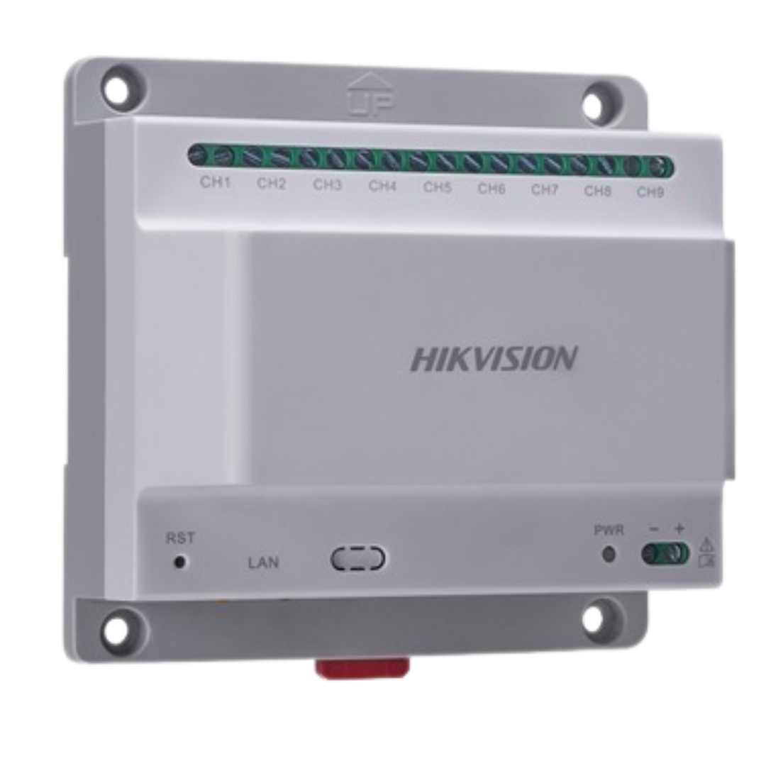 Video Intercom Distributor Hikvision DS-KAD709 Two-Wire IP Video Intercom Video Audio Distributor ...
