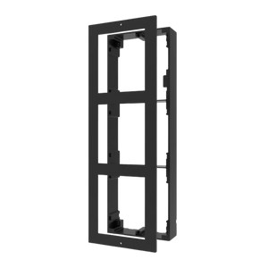 Hikvision DS-KD-ACW3-B Zwarte IP video intercom buiten station drievoudige opbouw behuizing