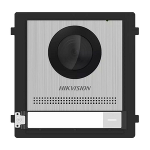 Hikvision DS-KD8003-IME1/S RVS IP video intercom buiten station camera module,  2MP Full HD 180 graden,  IR nachtzicht,  PoE