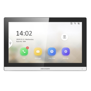 Hikvision DS-KH6350-TE1 IP video intercom indoor monitor 7 inch touchscreen, PoE
