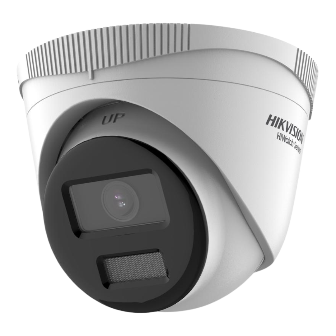 Hikvision HWI-T249H HiWatch Color Vu 4MP outdoor eyeball camera with 2 ...