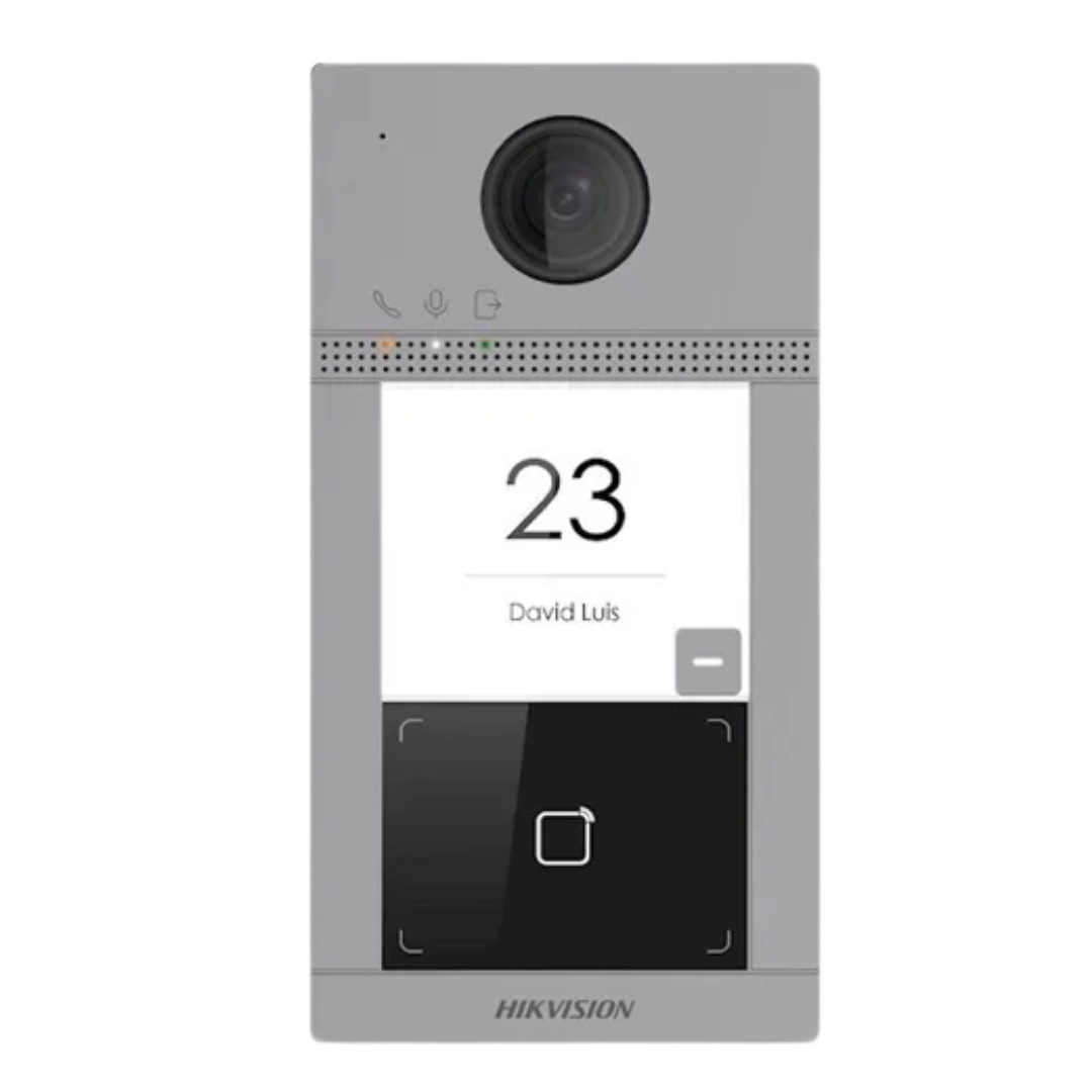 Hikvision IP video deurbel inbouw