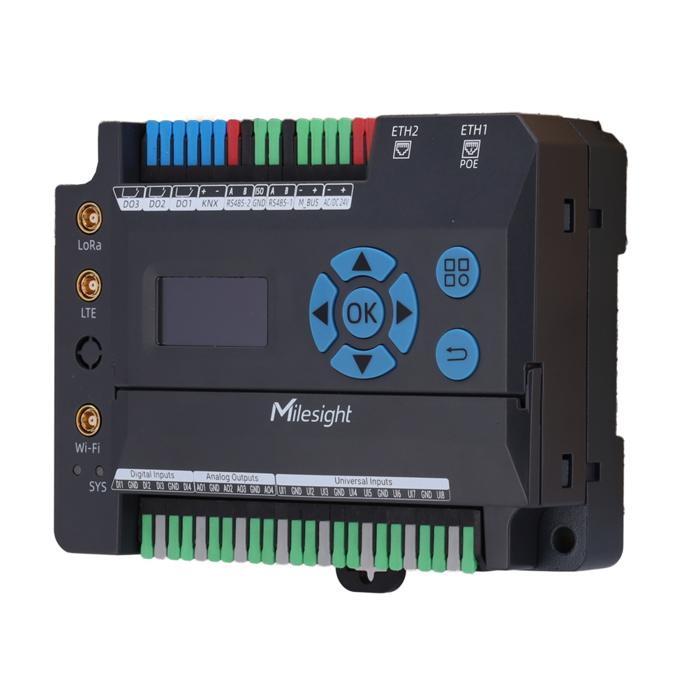 Milesight EG71 – IoT building gateway - LoRaWAN, 4G, WiFi, KNX en modbus