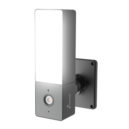 Nivian buitenlamp met camera