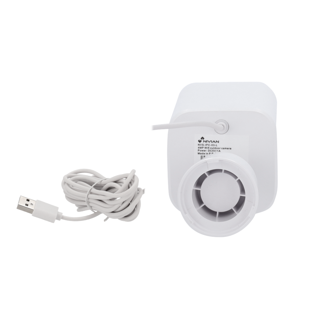 Nivian camera met wit LED