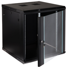 UMA RA19-12U-600 – Patchkast wand - met glazen afsluitbare deur (600x640x600mm)
