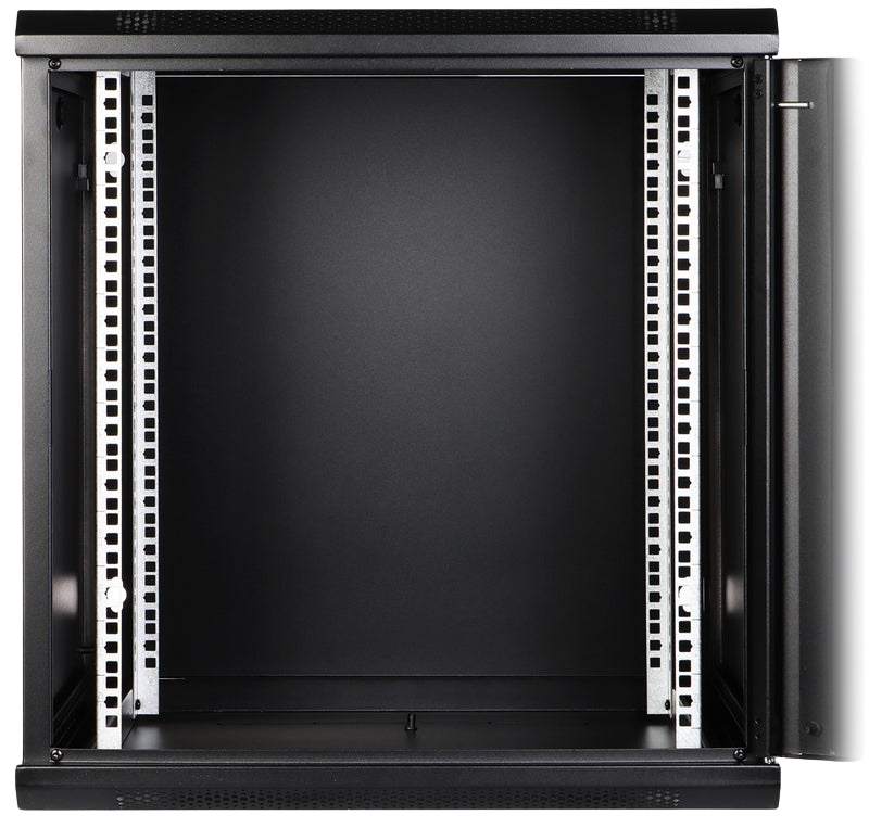UMA RA19-12U-600 – Patchkast wand - met glazen afsluitbare deur (600x640x600mm)