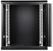 UMA RA19-12U-600 – Patchkast wand - met glazen afsluitbare deur (600x640x600mm)