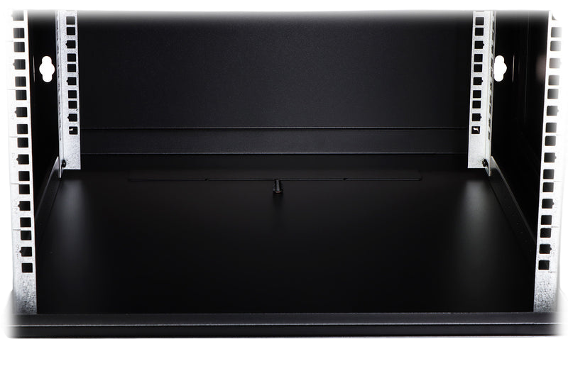 UMA RA19-9U-600 – 9-HE-Wandverteiler (Netzwerkschrank) – Glastür – 600 mm tief