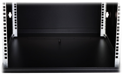 UMA RA19-9U-600 – 9-HE-Wandverteiler (Netzwerkschrank) – Glastür – 600 mm tief