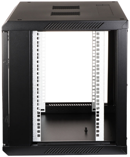 UMA RA19-9U-450 – Patchkast wand - met glazen afsluitbare deur (600x505x450mm)