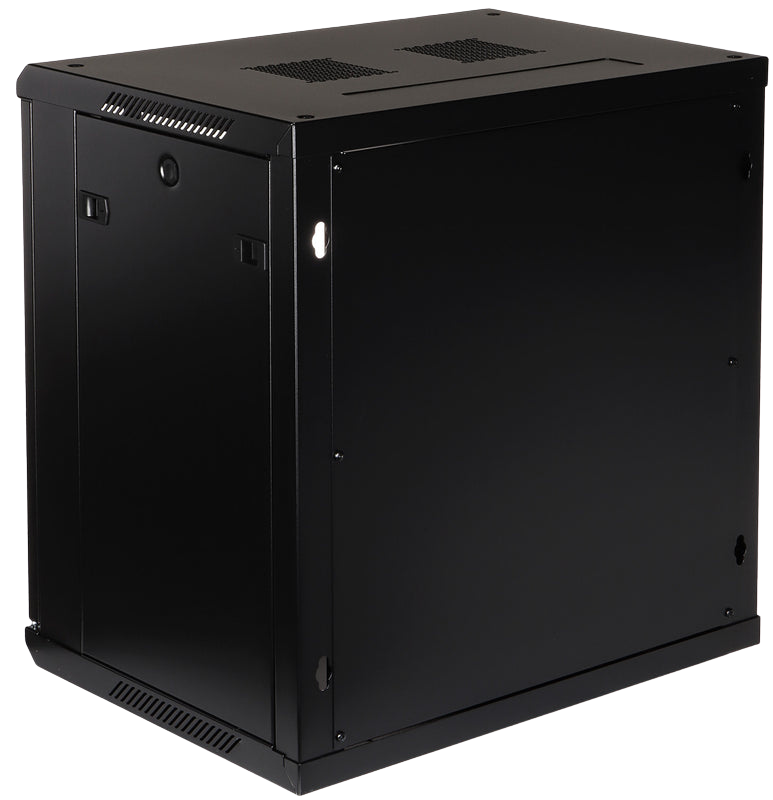 UMA RA19-12U-450 – Wandverteiler – 12 HE – abschließbare Glastür – 600 × 640 × 450 mm