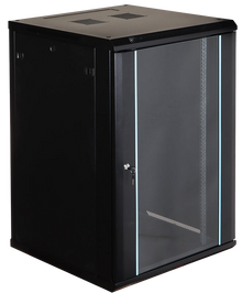 UMA RA19-18U-600 – Patch cabinet wall - with lockable glass door (600x905x600mm)