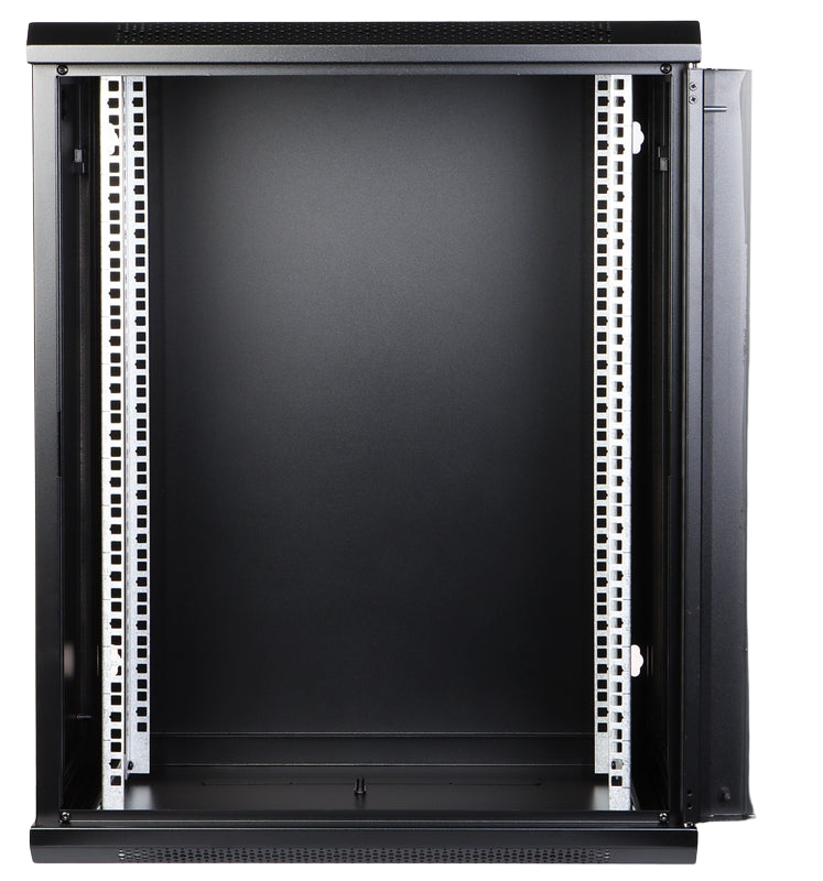 UMA RA19-15U-450 – Wandverteiler – 15 HE – abschließbare Glastür – 600 × 770 × 450 mm