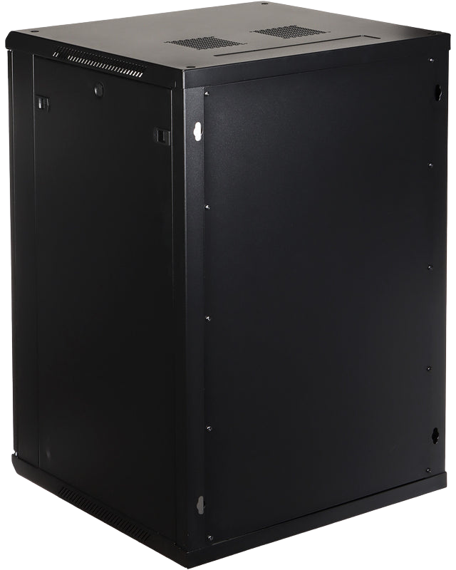 UMA RA19-18U-600 – Patchkast wand - met glazen afsluitbare deur (600x905x600mm)
