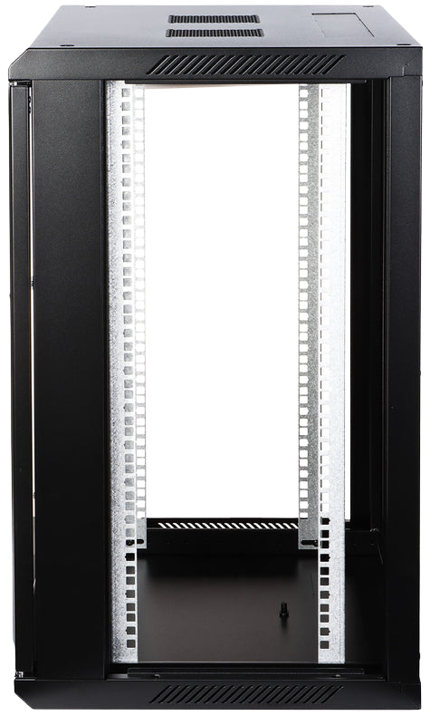UMA RA19-15U-450 – Wandverteiler – 15 HE – abschließbare Glastür – 600 × 770 × 450 mm