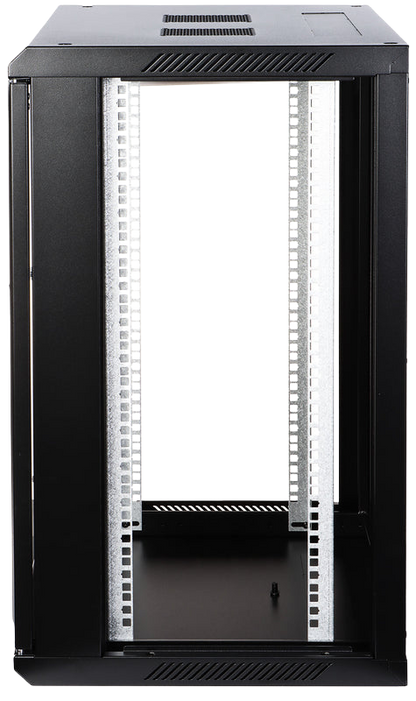UMA RA19-15U-450 – Wandverteiler – 15 HE – abschließbare Glastür – 600 × 770 × 450 mm