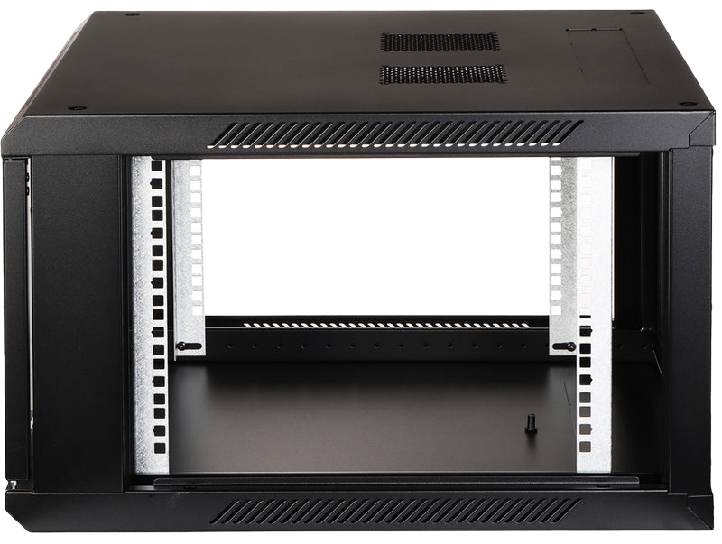 UMA RA19-6U-600 – Wandverteiler – 6 HE – abschließbare Glastür – 600 × 370 × 600 mm