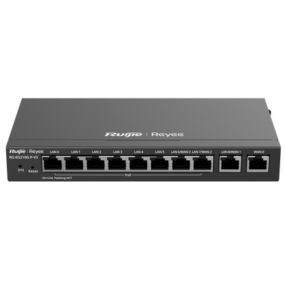 Reyee RG-EG210G-P-V3 – Cloud managed router - PoE - VPN