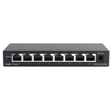 Reyee RG-ES108GD – 8-Poorts Gigabit Desktop Switch