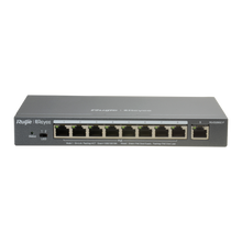 Reyee RG-ES209GC-P 9-Poorts Gigabit PoE Switch – Cloud Managed Netwerk Switch met 8x PoE+ en 1x Uplink