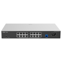 Reyee RG-NBF2100S-16GT1SC-P – 16-poorts Gigabit Managed PoE Switch met 1 SFP Uplink | Hoge prestaties & betrouwbaarheid