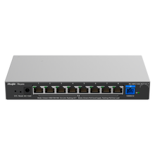 Reyee RG-NBF2100S-8GT1SC-P – 8-poorts Gigabit PoE Switch met 1 SFP uplink | Betrouwbaar, Energiezuinig & Professioneel Netwerkbeheer