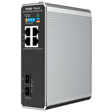 Reyee RG-NIS2100-4GT2SFP-HP – Managed Gigabit PoE+ Switch met 4x RJ45 & 2x SFP | Layer 2 Netwerk Switch
