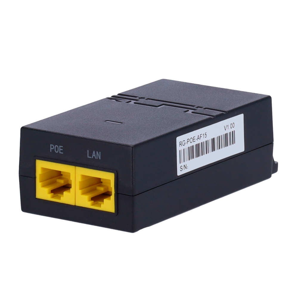 Reyee RG-POE-AF15 – Compacte PoE Injector | Betrouwbare Voeding & Netwerkverbinding