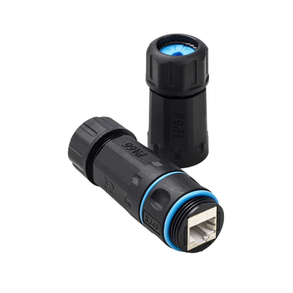 RJ45-IP68-UMA – CAT6 waterdichte kabelconnector