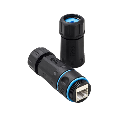 RJ45-IP68-UMA – CAT6 waterdichte kabelconnector