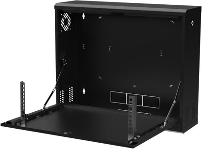 UMA SRW3U-B – Zwarte server rack - 3U 19" - Gasveer opening (600x500x180mm)