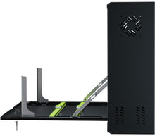 UMA SRW3U-B – Zwarte server rack - 3U 19" - Gasveer opening (600x500x180mm)