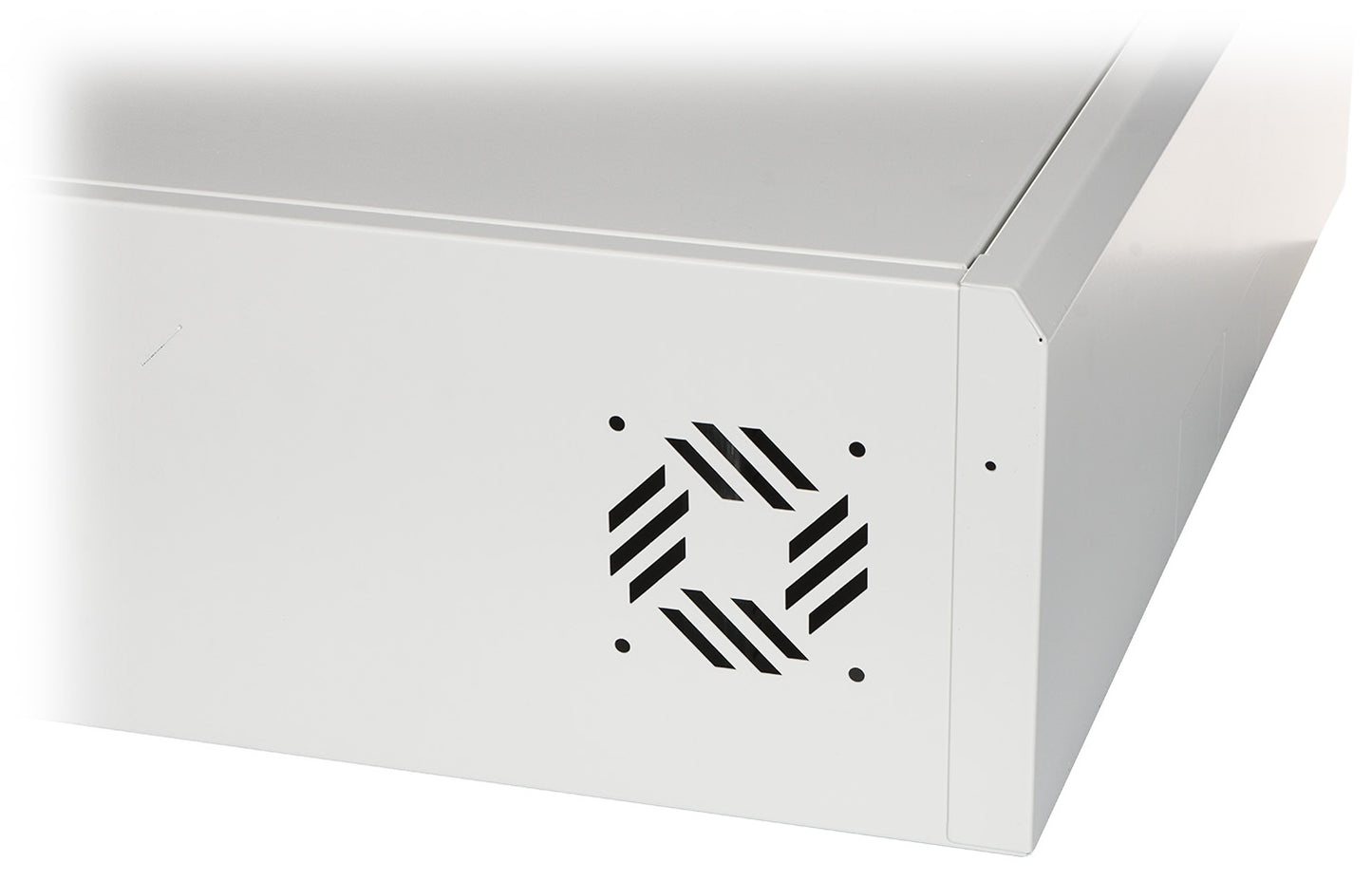 UMA SRW3U-B – Witte server rack - 3U 19" - Gasveer opening (600x500x180mm)