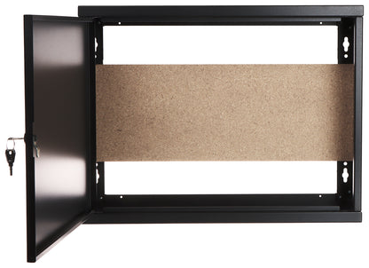 UMA STC5-B - Montagekast (zwart) - 520 x 400 x 140 mm