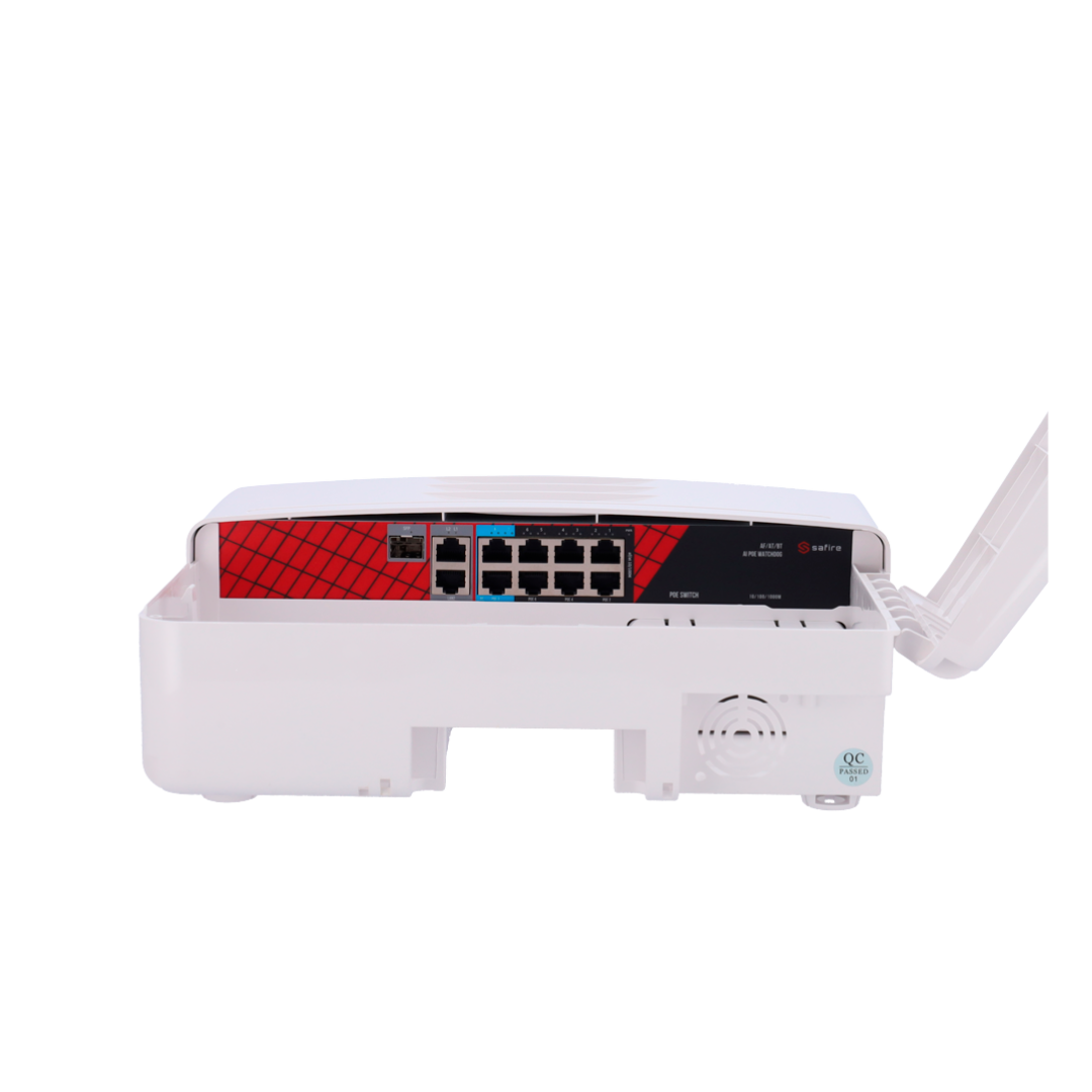 Safire 802.3af/at POE switch