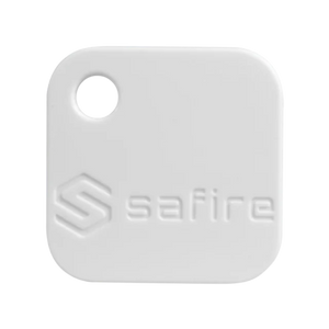 Safire Mifare DESFire sleutelhanger tags met key ring wit (10 stuks)