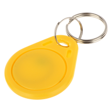 UMA RFID tags geel met key ring (10 stuks)