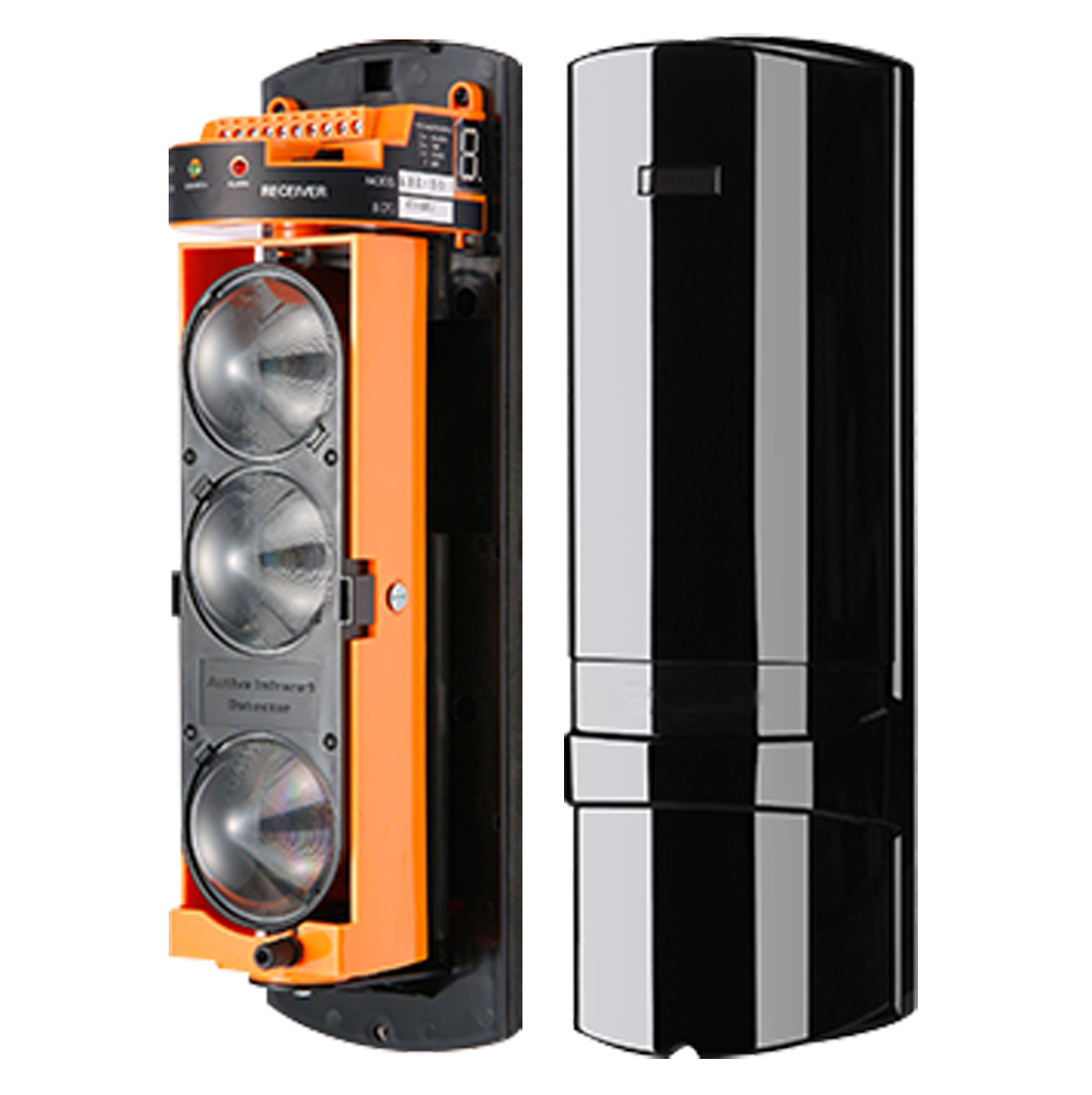 UMA  AIR-BE150-L3 triple beam actieve infrarood universele detector set tot 150m voor buiten