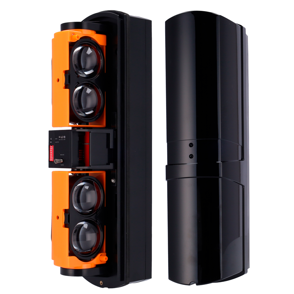 UMA  AIR-BE200-L4 beam actieve infrarood universele detector set tot 200m voor buiten compitabel met Ajax alarmsysteem