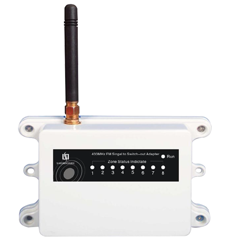 UMA AIR-SR-4 ontvanger met 4 draadloze ingangkanalen voor actief infrarood solar detector sets