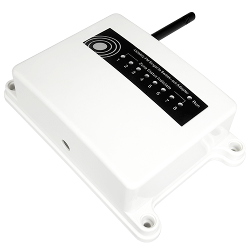 UMA AIR-SR-4 ontvanger met 4 draadloze ingangkanalen voor actief infrarood solar detector sets