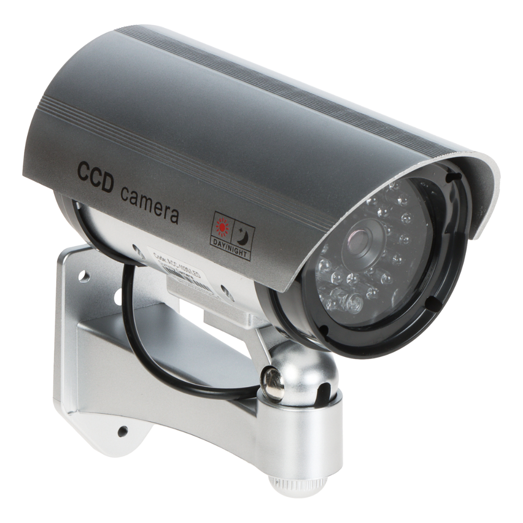 UMA BDO-LED-S realistische dummy beveiligingscamera voor buiten met knipperende LED