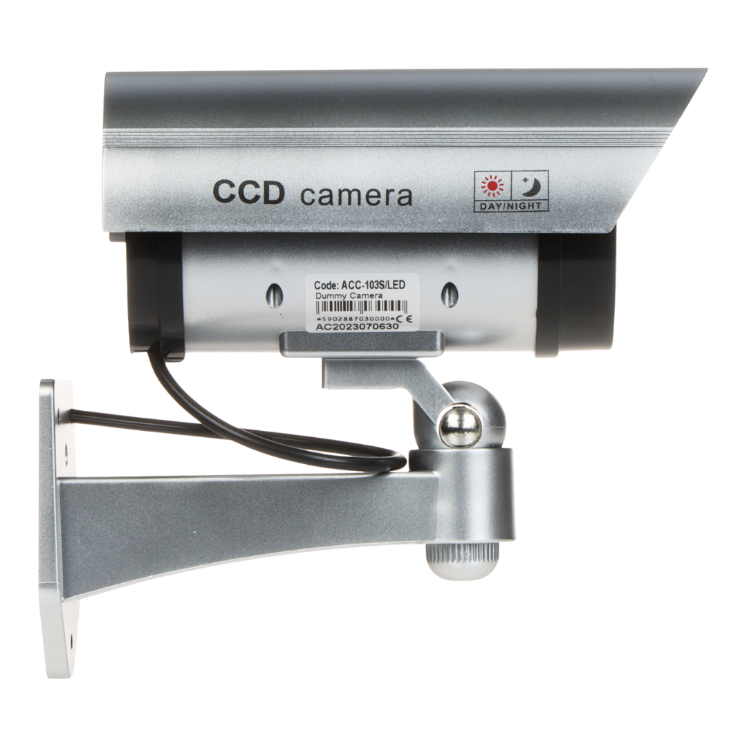 UMA BDO-LED-S realistische dummy beveiligingscamera voor buiten met knipperende LED