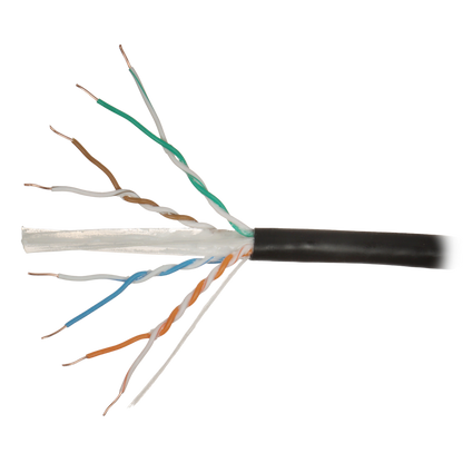 UMA CAT6-UTP-R500-OUTDOOR Netwerkkabel Cat6 UTP geschikt voor buiten op rol 500m,  EN50575:2014