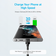UMA CBL-USB-C-C-3-B USB-C naar USB-C kabel 3 meter zwart