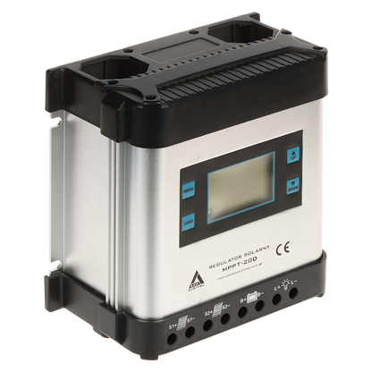 UMA CC-MPPT-20-LCD 20 Ah MPPT laad controller met zekering voor zonnepaneel