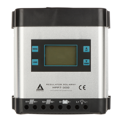 UMA CC-MPPT-30-LCD 30Ah MPPT laad controller met zekering voor zonnepaneel