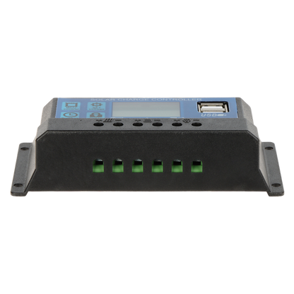 UMA CC-PWM-30-USB PWM 30 Ah laad controller met USB en 12VDC uitgang voor zonnepaneel