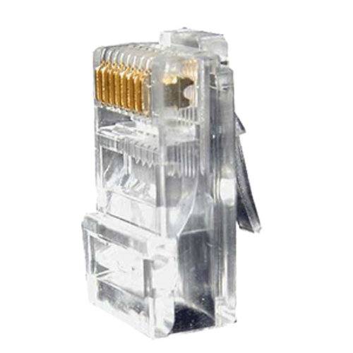 UMA CON-RJ45-CAT6 niet afgeschermde RJ45 modulaire connector CAT 6 per 10 stuks